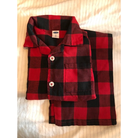 Unisex Plaid Pajama Set - Picture 3 of 3